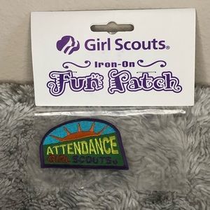 NWT Girl Scouts Iron On Fun Patch Attendance Sewing Sew Skills Patches Badge